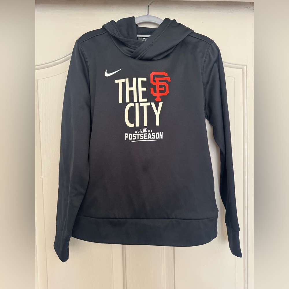 Nike Black SF Giants Postseason Hoodie